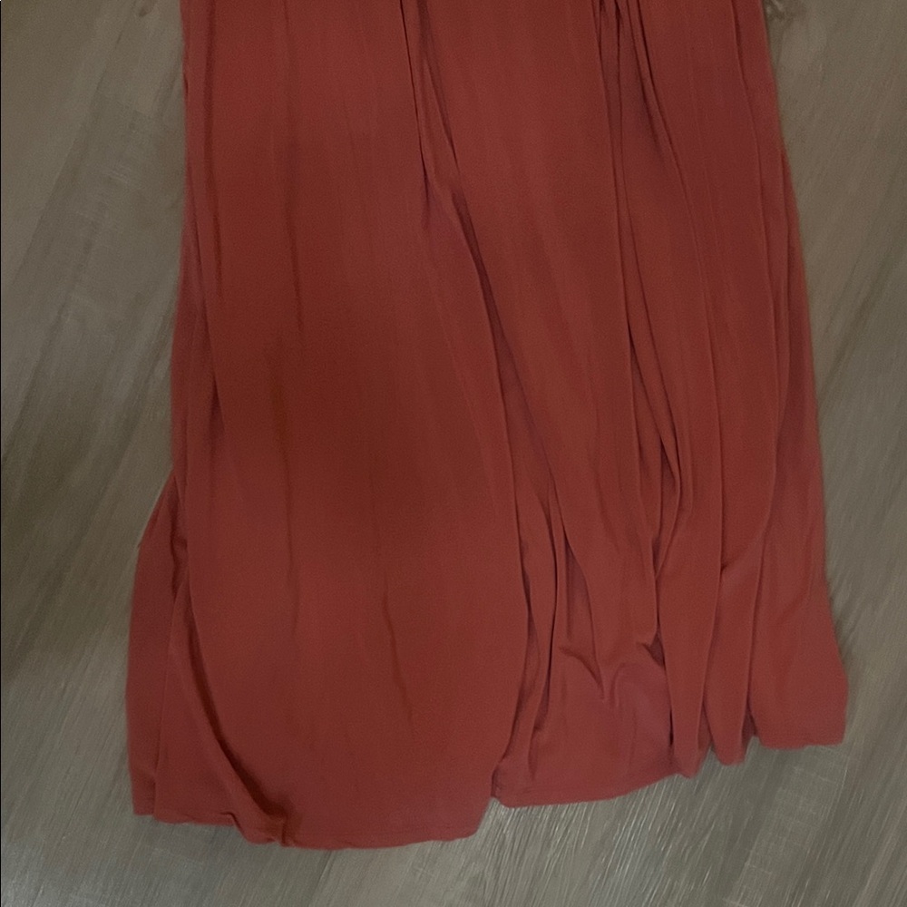 Aritzia Market Midi Dress Pink Medium - Picture 5 of 9